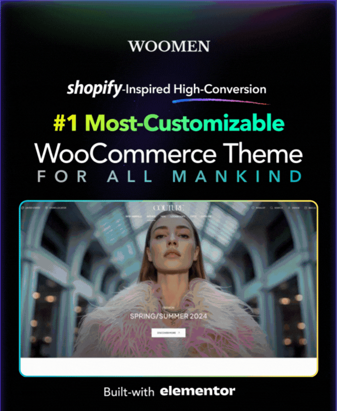 WOOMEN - Multipurpose WooCommerce WordPress Theme